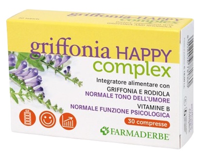 GRIFFONIA HAPPY COMPLEX 30 COMPRESSE - pharmaonline24.it