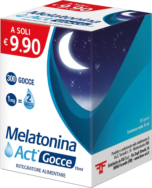 MELATONINA ACT GOCCE 15 ML - pharmaonline24.it