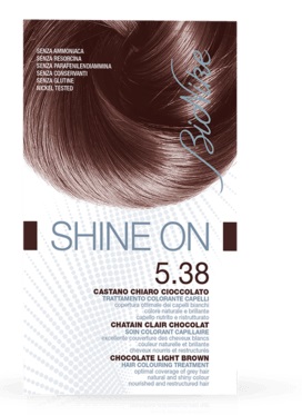 BIONIKE SHINE ON 5,38 CASTANO CHIARO CIOCCOLATO 125 ML - pharmaonline24.it