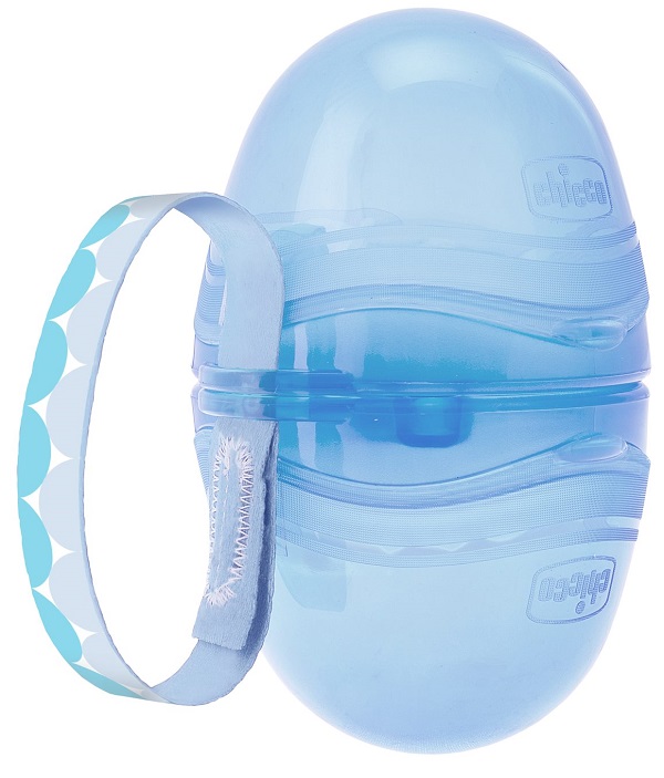 CHICCO PORTASUCCHIETTO DOPPIO BLU 1 PEZZO - pharmaonline24.it