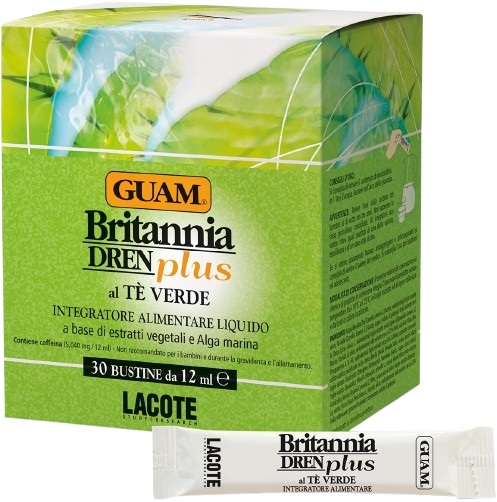 GUAM BRITANNIA DREN PLUS 30 BUSTINE DA 12 ML - pharmaonline24.it