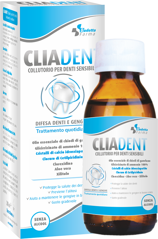 CLIADENT COLLUTORIO DENTI SENSIBILI 200 ML - pharmaonline24.it