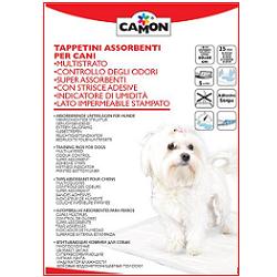 TAPPETINO ASSORBENTE CANI 60X60 25 PEZZI - pharmaonline24.it