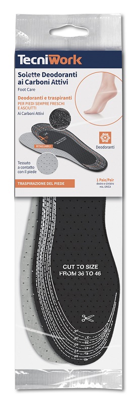SOLETTE DEODORANTI AI CARBONI ATTIVI 1 PAIO - pharmaonline24.it