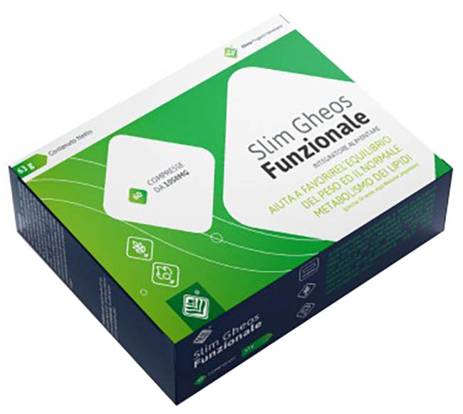 SLIM GHEOS FUNZIONALE 60 COMPRESSE 63 G - pharmaonline24.it