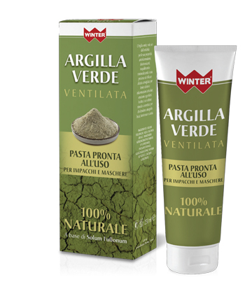 WINTER ARGILLA VERDE VENTILATA PRONTA ALL'USO 250 ML - pharmaonline24.it