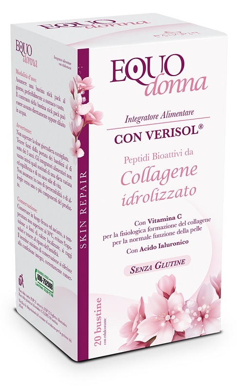 EQUODONNA COLLAGENE PELLE 20 BUSTE - pharmaonline24.it