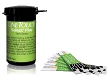 STRISCE MISURAZIONE GLICEMIA ONETOUCH SELECT PLUS 25 STRISCE - pharmaonline24.it