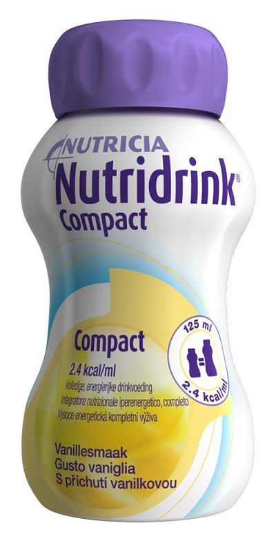 NUTRIDRINK COMPACT VANIGLIA 125 ML 4 PEZZI - pharmaonline24.it