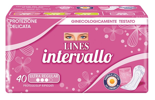 PROTEGGISLIP LINES INTERVALLO RIPIEGATO 40 PEZZI - pharmaonline24.it
