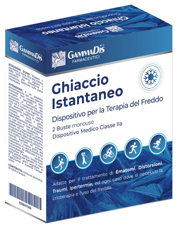 GHIACCIO ISTANTANEO TNT GAMMADIS 2 PEZZI GAMMADIS - pharmaonline24.it