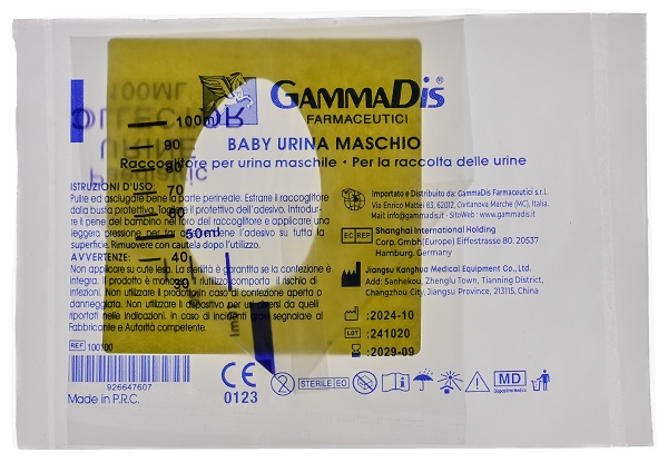 CONTENITORE URINA BABY MASCHIO GAMMADIS - pharmaonline24.it
