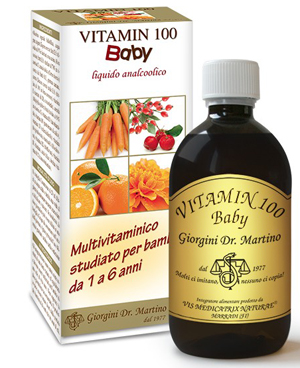 VITAMIN 100 BABY LIQUIDO ANALCOLICO 500 ML - pharmaonline24.it