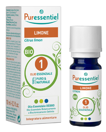 PURESSENTIEL LIMONE OLIO ESSENZIALE BIO 10 ML - pharmaonline24.it