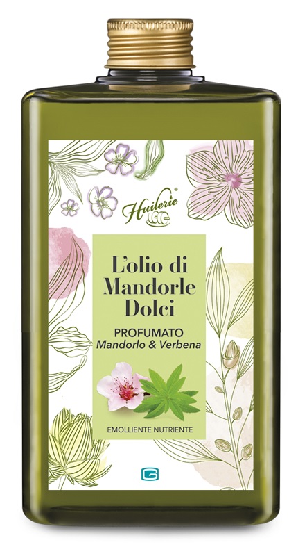 HUILERIE L'OLIO DI MANDORLE DOLCI PROFUMATO MANDORLO & VERBENA 300 ML - pharmaonline24.it