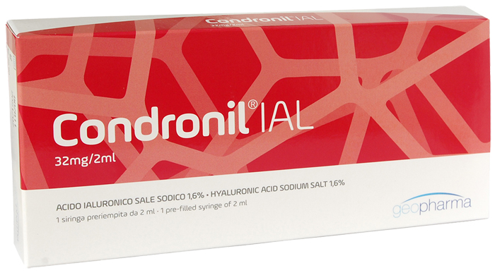 SIRINGA INTRA-ARTICOLARE CONDRONIL IAL ACIDO IALURONICO 1,6% 2 ML - pharmaonline24.it