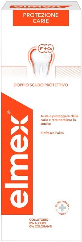 ELMEX PROTEZIONE CARIE COLLUTORIO FLUORURO AMMINICO 400 ML - pharmaonline24.it