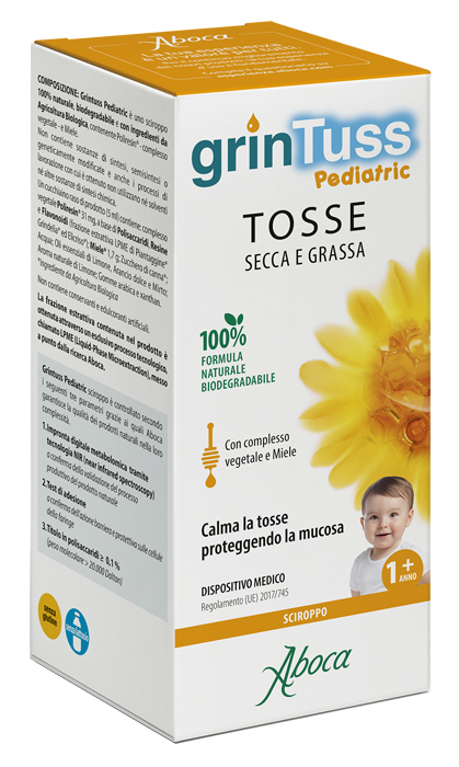 GRINTUSS PEDIATRIC SCIROPPO 180 G - pharmaonline24.it