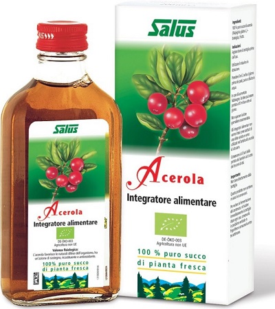 ACEROLA SUCCO 200 ML BIO - pharmaonline24.it