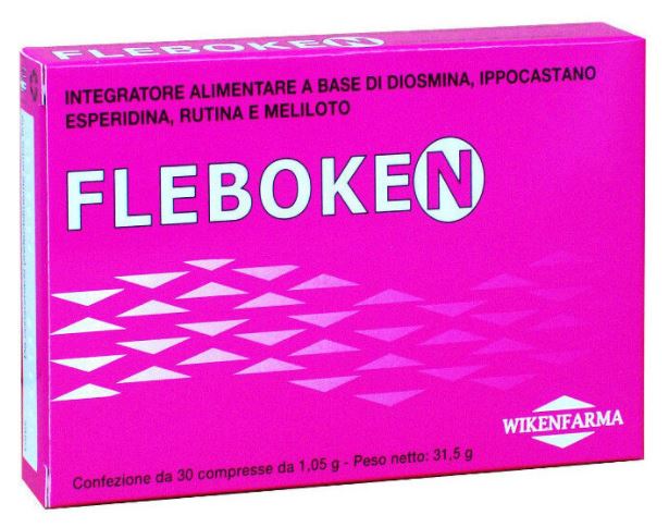 FLEBOKEN 30 COMPRESSE - pharmaonline24.it