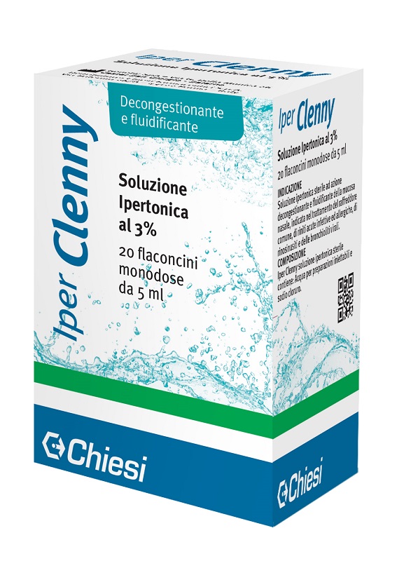 IPER CLENNY SOLUZIONE IPERTONICA MONODOSE 20 FLACONI 2 ML - pharmaonline24.it