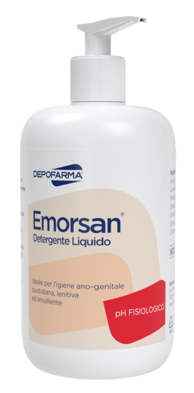 EMORSAN DETERGENTE LIQUIDO IGIENE ANO-GENITALE PH FISIOLOGICO 500 ML - pharmaonline24.it