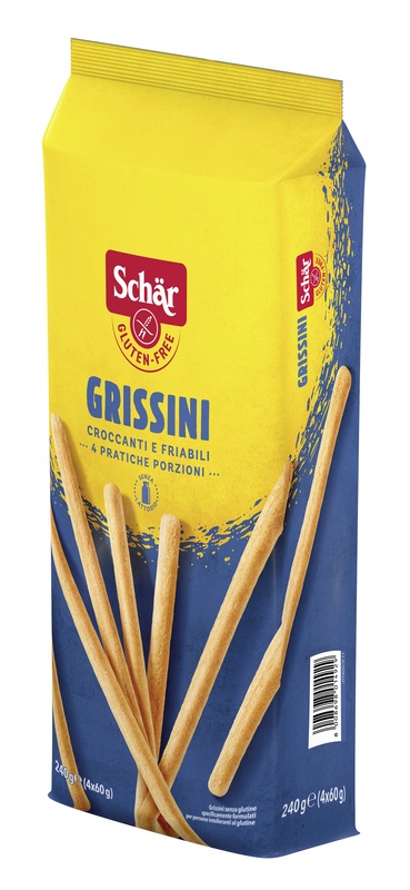 SCHAR GRISSINI 4 PORZIONI DA 60 G - pharmaonline24.it