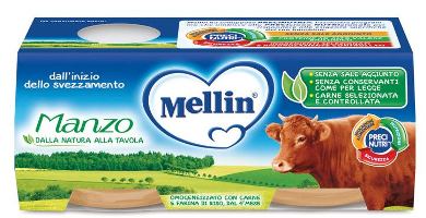 MELLIN OMOGENEIZZATO MANZO 2 X 80 G - pharmaonline24.it