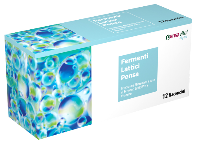 FERMENTI LATTICI PENSA 12 FLACONCINI DA 7 ML - pharmaonline24.it