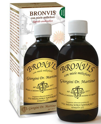 BRONVIS CON MIELE MILLEFIORI 500 ML - pharmaonline24.it
