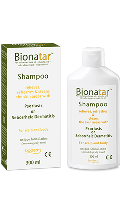 BIONATAR SHAMPOO INDICATO IN PRESENZA DI SINTOMI DI PSORIASI O DERMATITE SEBORROICA 300 ML CE - pharmaonline24.it