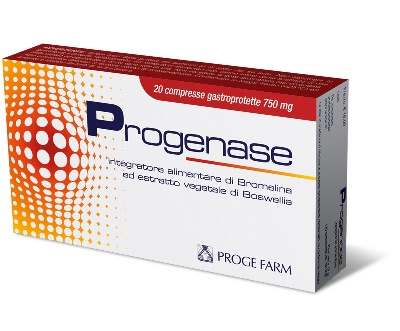 PROGENASE 20 COMPRESSE GASTROPROTETTE - pharmaonline24.it