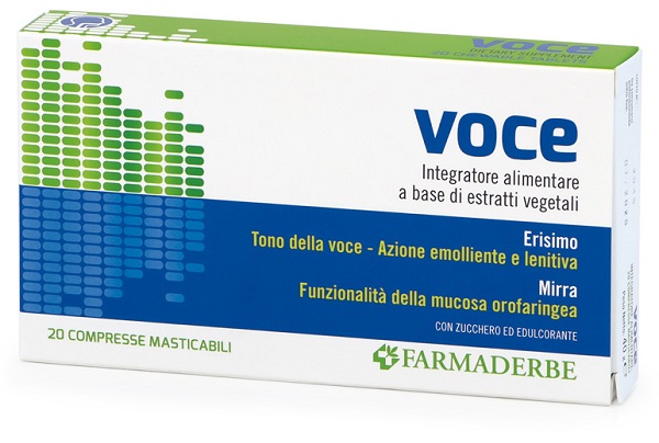 VOCE 20 COMPRESSE MASTICABILI - pharmaonline24.it