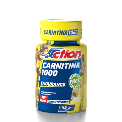 PROACTION CARNITINA 1000 45 COMPRESSE - pharmaonline24.it