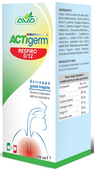 ACTIGERM RESPIRO 0-12 200 ML - pharmaonline24.it
