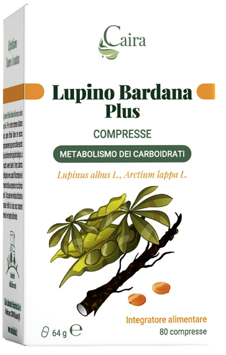 CAIRA LUPINO BARDANA PLUS 80 COMPRESSE DA 0,8 G - pharmaonline24.it