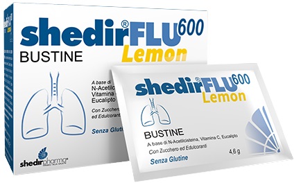 SHEDIRFLU 600 LEMON 20 BUSTINE - pharmaonline24.it