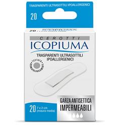 ICOPIUMA CEROTTO TRASPARENTE MEDIO 20 PEZZI - pharmaonline24.it