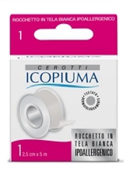 ICOPIUMA CEROTTO IN ROCCHETTO BIANCO 2,5X500 CM - pharmaonline24.it