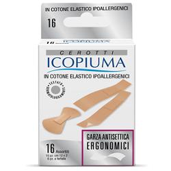 ICOPIUMA CEROTTO ELASTICO ERGONOMICO 16 PEZZI - pharmaonline24.it