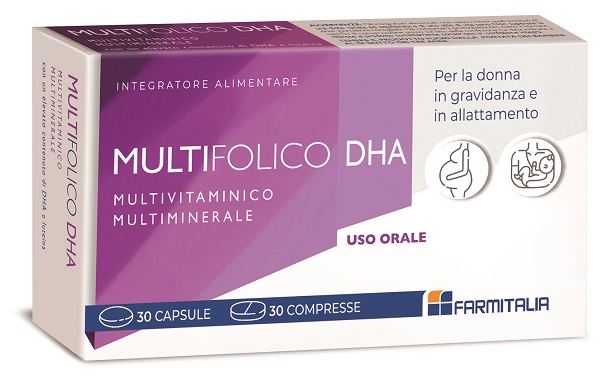 MULTIFOLICO DHA 30 CAPSULE + 30 COMPRESSE - pharmaonline24.it
