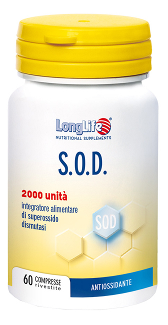 LONGLIFE SOD 2000 60 COMPRESSE RIVESTITE - pharmaonline24.it