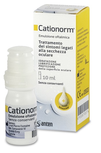 GOCCE OCULARI CATIONORM MULTIDOSE 10 ML - pharmaonline24.it