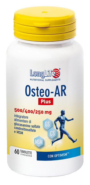 LONGLIFE OSTEO-AR PLUS 60 TAVOLETTE RIVESTITE - pharmaonline24.it