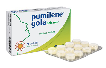 PUMILENE GOLA BALSAMICA 24 PASTIGLIE - pharmaonline24.it