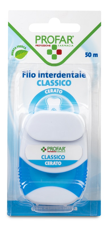 FILO INTERDENTALE CON CLOREXIDINA 50 M PROFAR - pharmaonline24.it