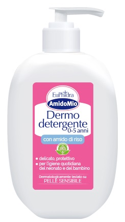 EUPHIDRA AMIDOMIO DERMODETERGENTE 0/5 ANNI 400 ML - pharmaonline24.it