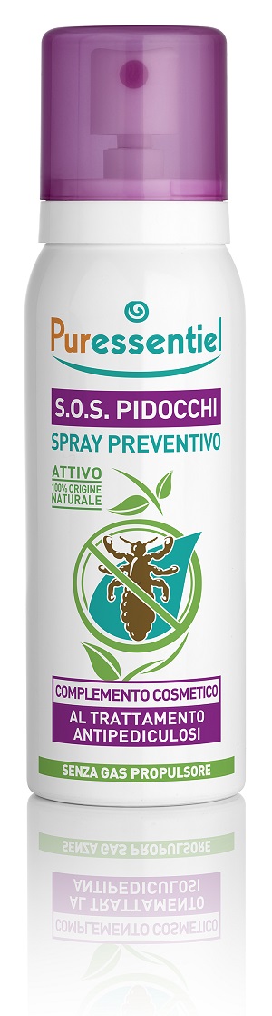 PURESSENTIEL SOS PIDOCCHI SPRAY PREVENTIVO 75 ML - pharmaonline24.it