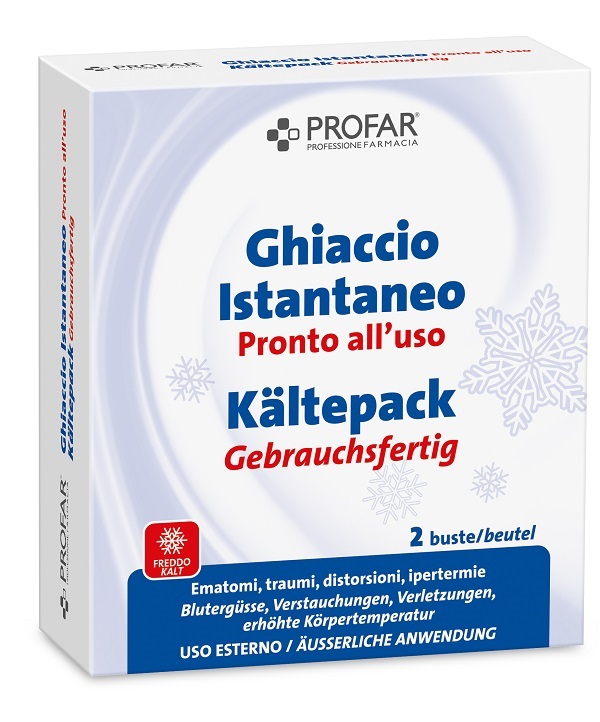 GHIACCIO ISTANTANEO 2 BUSTE PROFAR - pharmaonline24.it