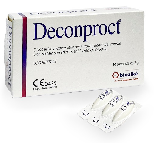 DECONPROCT SUPPOSTE 10 PEZZI - pharmaonline24.it